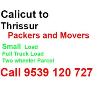 calicut to thrisur packers movers 