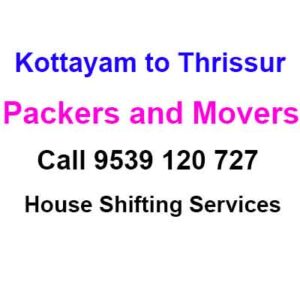 Kottayam to Thrissur movers