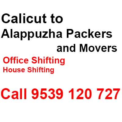 calicut to alappuzha packers