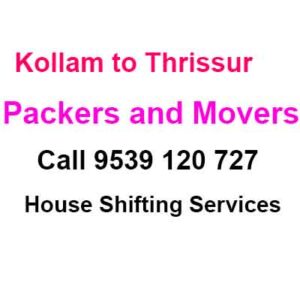 kollam to thrissur movers and packers