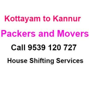 kottayam to KANNUR MOVERS AND PACKERS 